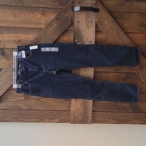 BLUE  OLD NAVY HIGH RISE STRAIGHT LEG JEANS SZ 12 NWT